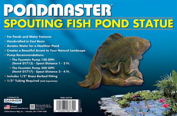SPOUTING POND FISH STATUE | Fountains & Spitters